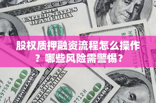 北京股权质押融资流程怎么操作？哪些风险需警惕？