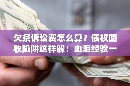 北京欠条诉讼费怎么算？债权回收陷阱这样躲！血泪经验一次讲透