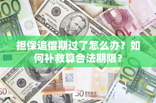 北京担保追偿期过了怎么办？如何补救算合法期限？