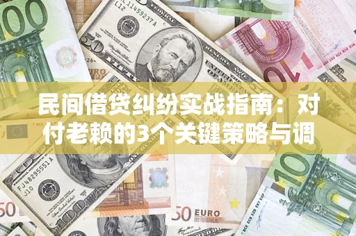 北京民间借贷纠纷实战指南：对付老赖的3个关键策略与调解盲区解析