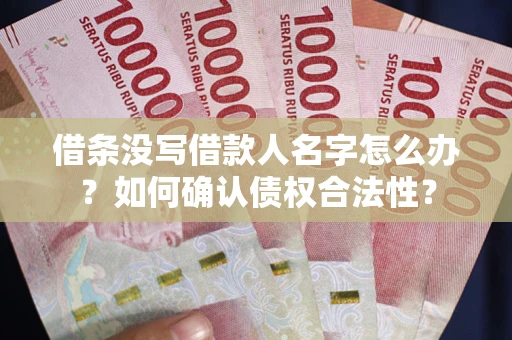 北京借条没写借款人名字怎么办？如何确认债权合法性？