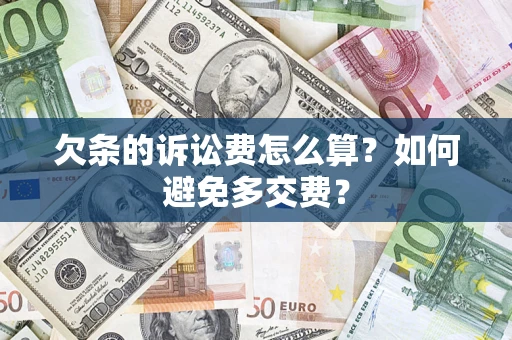 北京欠条的诉讼费怎么算？如何避免多交费？
