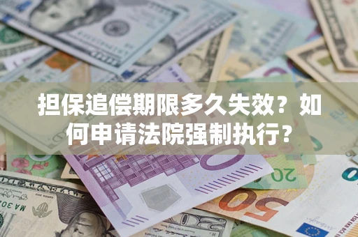 北京担保追偿期限多久失效？如何申请法院强制执行？