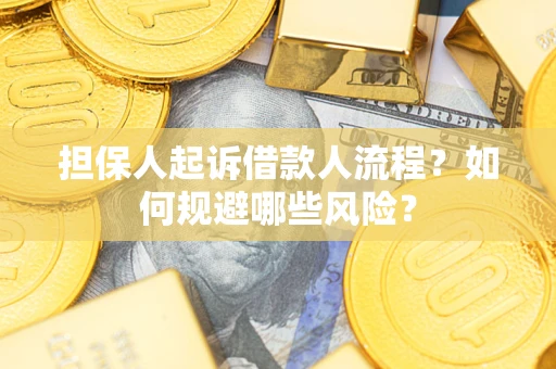北京担保人起诉借款人流程？如何规避哪些风险？
