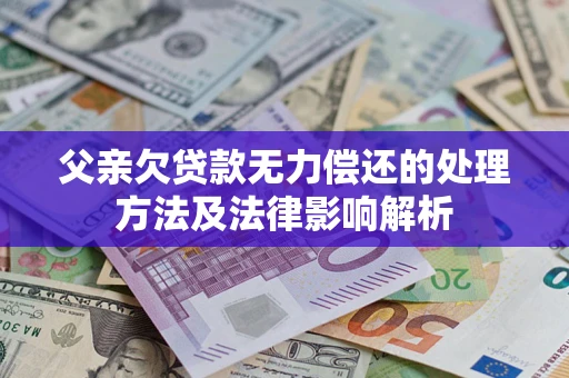 北京父亲欠贷款无力偿还的处理方法及法律影响解析