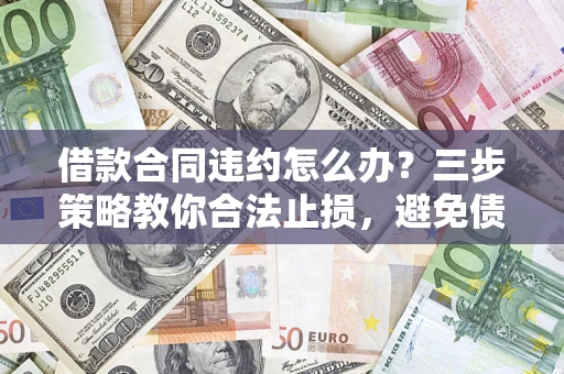 北京借款合同违约怎么办？三步策略教你合法止损，避免债务危机升级