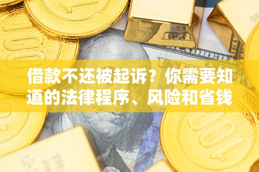 北京借款不还被起诉？你需要知道的法律程序、风险和省钱技巧