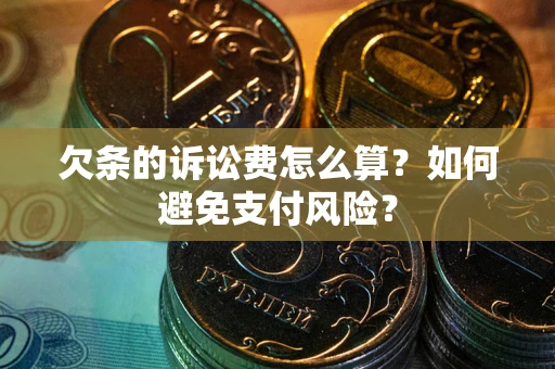 北京欠条的诉讼费怎么算？如何避免支付风险？