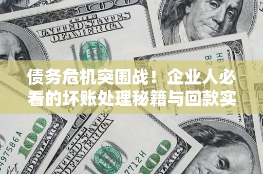 北京债务危机突围战！企业人必看的坏账处理秘籍与回款实战指南